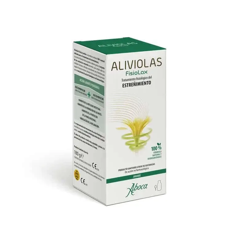 Aboca Aliviolas Fisiolax sirop 180g — preț și oferte