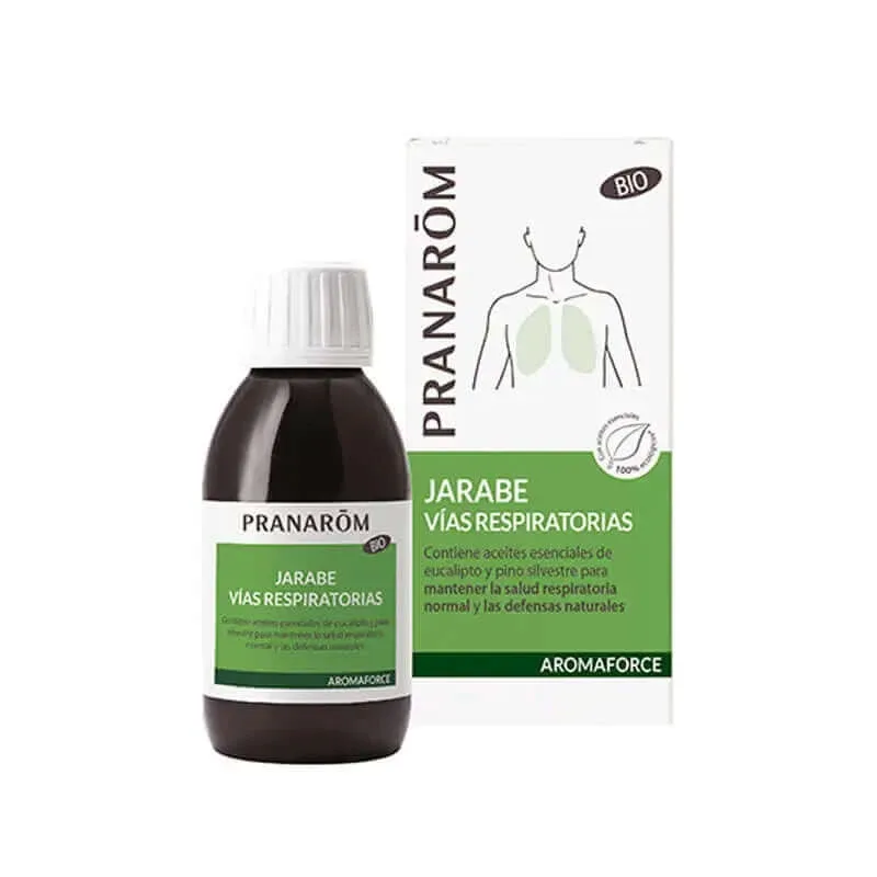 Pranarom Aromaforce sirop organic pentru tractul respirator, 150ml — preț și oferte