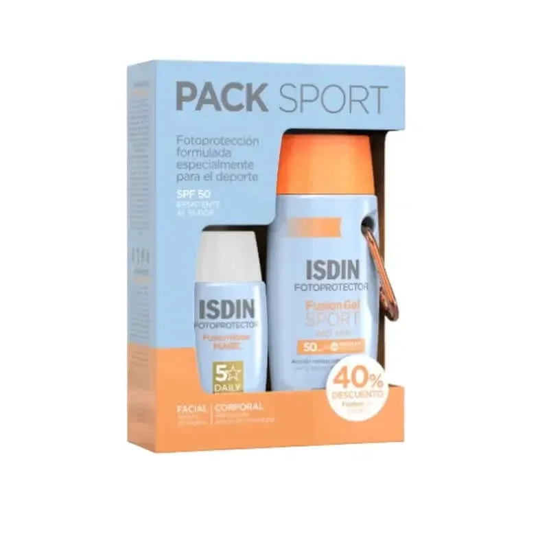 Isdin PACK Fusion Gel Sport 100ml + Fusion Water Magic 50ml Isdinceutics De — preț și oferte