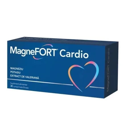 MagneFort Cardio, 30 comprimate filmate, Biofarm — preț și oferte