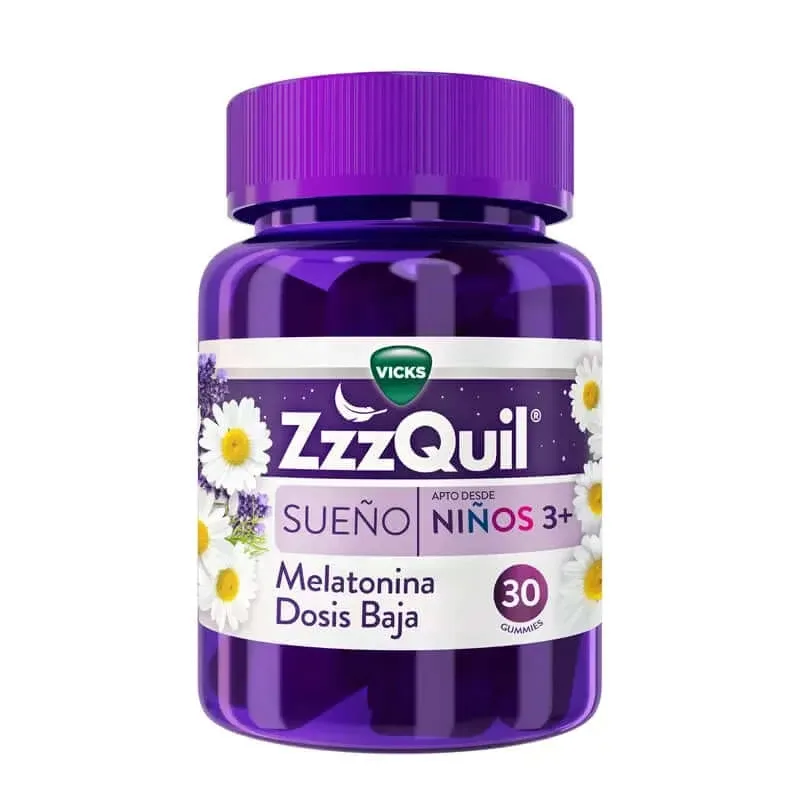 Vicks ZzzQuil Natura Kids 30 Gummies cu aromă de fructe de pădure — preț și oferte