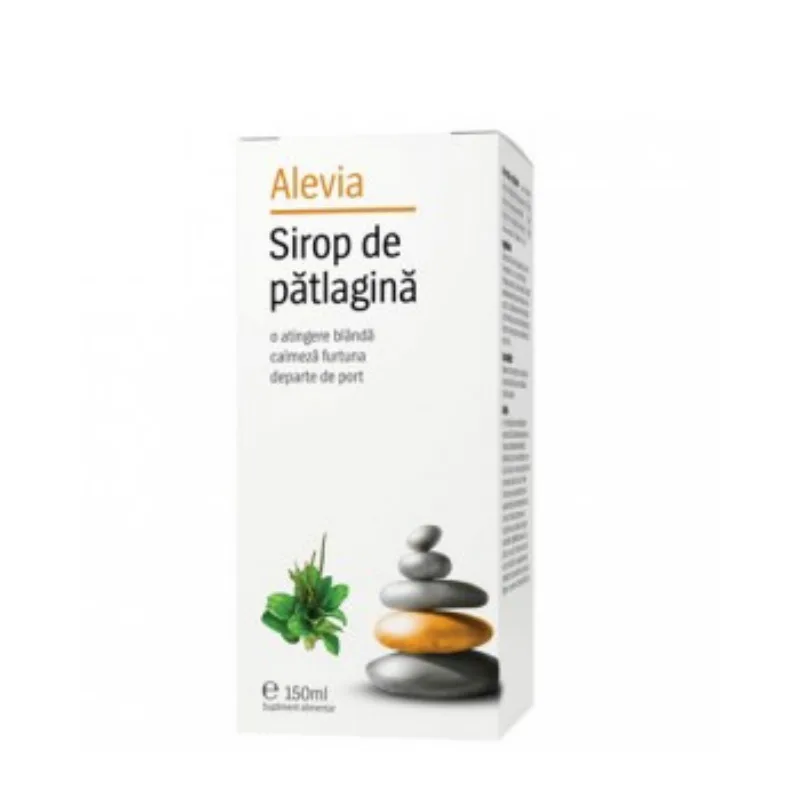 Alevia SIROP DE PATLAGINA,150 ml — preț și oferte
