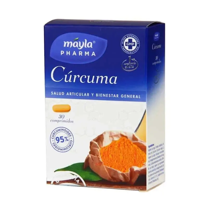 Curcuma 95% Mayla Pharma 30 Tablete — preț și oferte