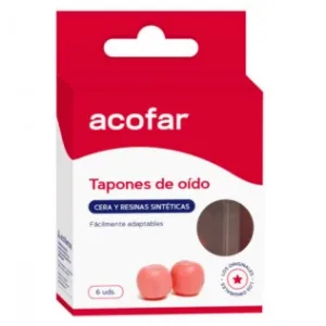 Acofar Dopuri pentru urechi Dopuri pentru urechi cu ceară 6u