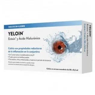 Yeloin picături oftalmologice cu doză unică 30u — preț și oferte