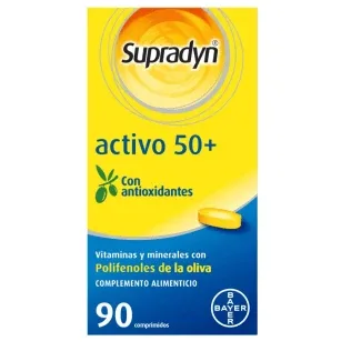 Supradyn Active 50+ 90 tablete BAYER — preț și oferte