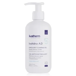 Gel de spalare emolient cu efect calmant Ivahidra+ A.D, 250 ml – Ivatherm