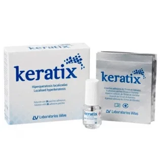 Soluție pentru hiperkeratoză localizată Keratix cu 36 de plasturi adezivi — preț și oferte