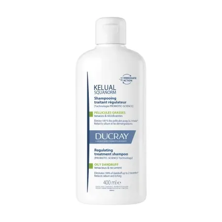 Ducray Kelual Squanorm Sampon anti-matreata grasa, 400 ml — preț și oferte