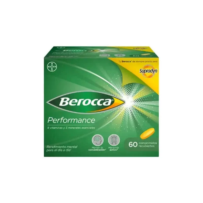 Berocca Performance 60 comprimate BAYER — preț și oferte