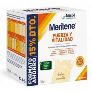 Meritene Putere și Vitalitate Vanilie 30 pliculețe — preț și oferte