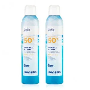 Sensilis Body Spray SPF 50+ Antiedad Invisible & Light , 2x200 ml — preț și oferte