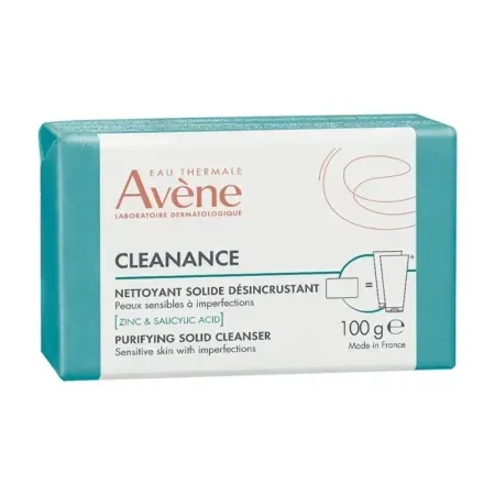Avene Cleanance Sapun purificator pentru ten gras si predispus la acnee, 100 g — preț și oferte