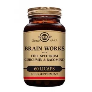 Solgar Brain Works 60 file — preț și oferte
