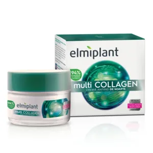 Crema antirid de noapte multiCollagen, 50ml, Elmiplant