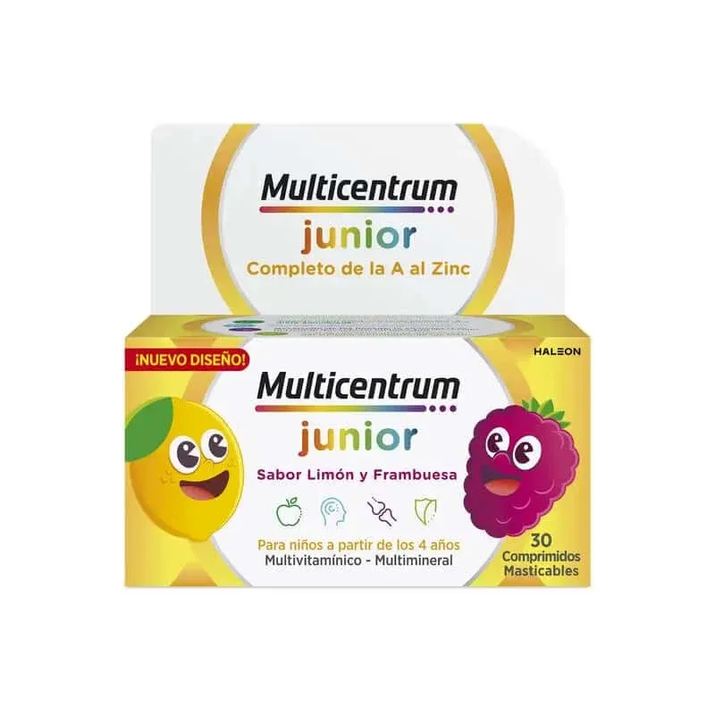 Multicentrum Junior 30 de tablete masticabile — preț și oferte