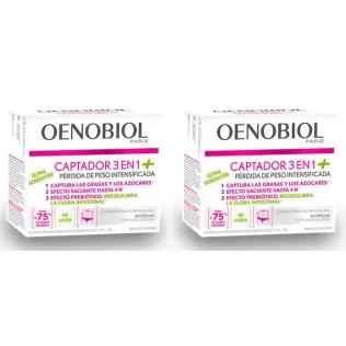 Oenobiol DUPLO Captador 3 în 1+ , 2x60caps — preț și oferte