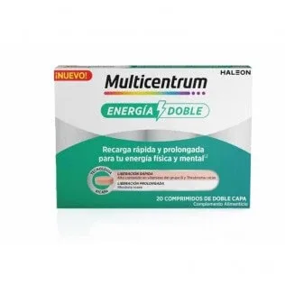 Multicentrum Energia Double 20 comprimate — preț și oferte