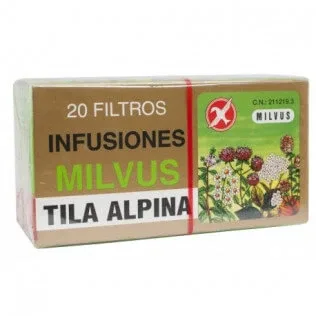 Milvus Alpine Lime Blossom cu petale de flori de portocal, 20 filtre — preț și oferte