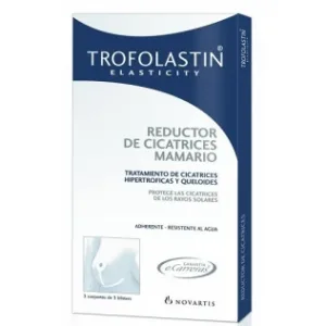 Trofolastin Reductor de cicatrici mamare 3 x 2 pansamente