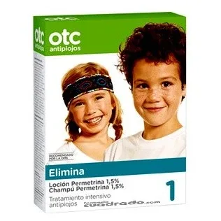 OTC PACK Eliminate Loțiune + Șampon Permethrin 1,5%. — preț și oferte
