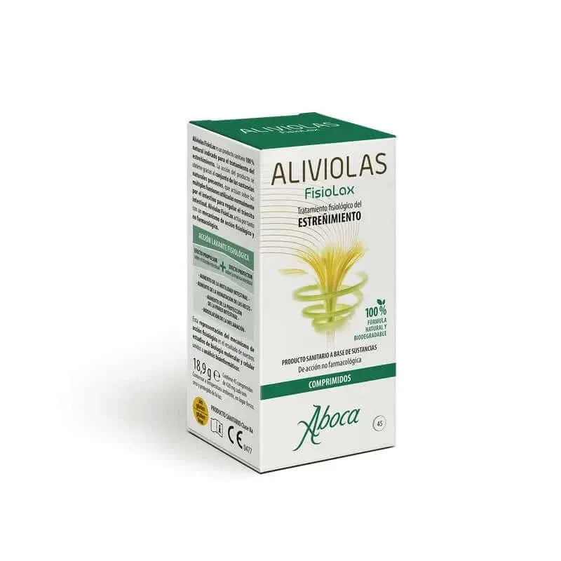 Aboca Aliviolas Fisiolax 45 comprimate — preț și oferte
