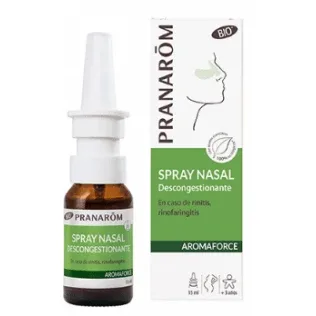 Pranarom Aromaforce Spray decongestionant nazal organic, 15 ml — preț și oferte