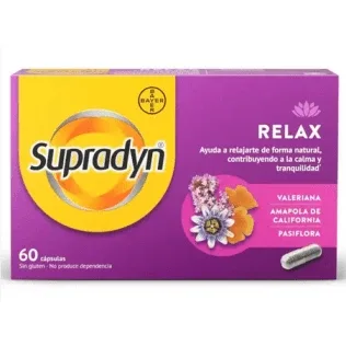 Supradyn Relax 60 capsule BAYER — preț și oferte
