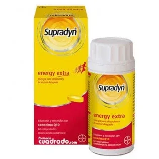 Supradyn Energy Extra 60 comprimate BAYER — preț și oferte