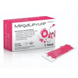 Megalevure aromă de căpșuni, 10 sticks-uri