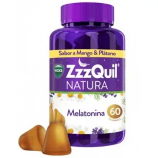 Vicks ZzzQuil Natura 60 Gummies Mango & Banană — preț și oferte