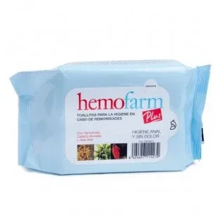 Hemofarm Plus Șervețele igienice pentru hemoroizi, 60 buc. — preț și oferte