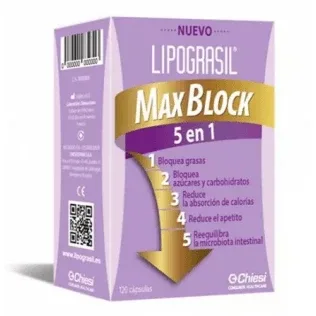 Lipograsil Maxblock 5in1 120 Caps — preț și oferte