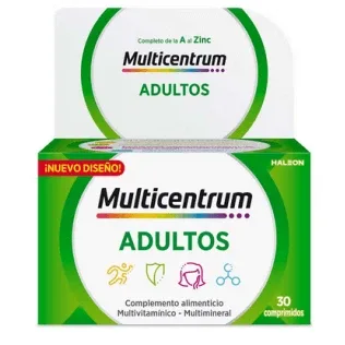 Multicentrum Adulți 30 comprimate — preț și oferte