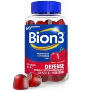 Bion3 Defense 60 Gummies Fructe roșii