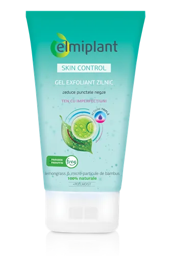Gel exfoliant Skin Control, 150ml, Elmiplant — preț și oferte