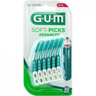 GUM Soft Picks Advance LARGE, 30 buc. — preț și oferte