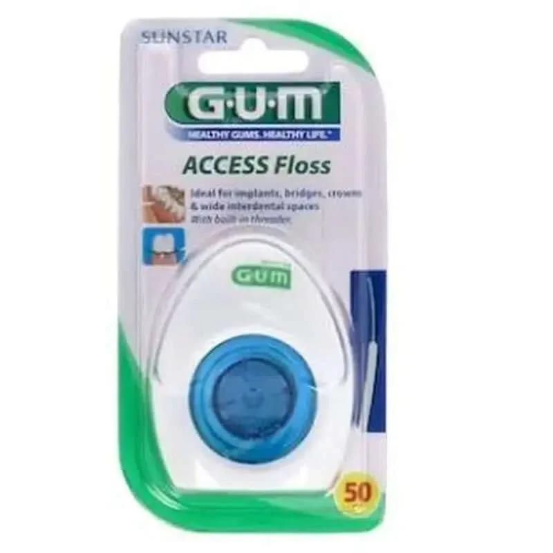 GUM Access Flos Implanturi Floss fără ceară 3200m — preț și oferte