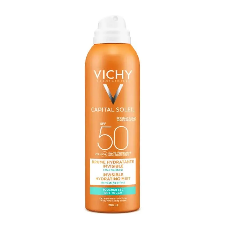 Vichy Capital Soleil Invisible Mist 50+, 200 ml — preț și oferte