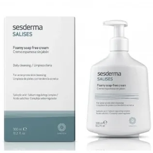 Sesderma Salises Cremă spumantă fără săpun, 250ml — preț și oferte