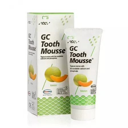 Crema topica Tooth Mousse cu aroma de pepene galben, 40 g, GC — preț și oferte
