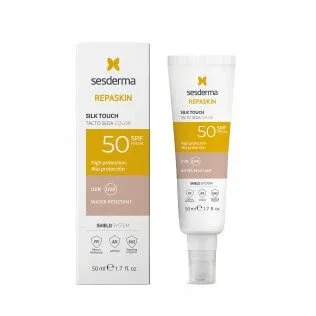Sesderma Repaskin Silk Touch COLOUR SPF50, 50 ml — preț și oferte
