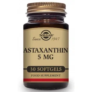 Solgar Astaxanthin 5mg 30 perle — preț și oferte