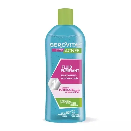 Fluid Purifiant Stop Acnee, 150 ml, Gerovital — preț și oferte