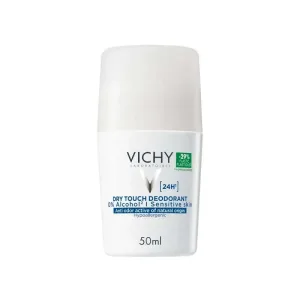 Deodorant Vichy 24h fără săruri de aluminiu, roll-on 50ml