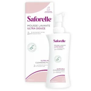 Spuma intima de curatare ultra-delicata Saforelle, 250 ml