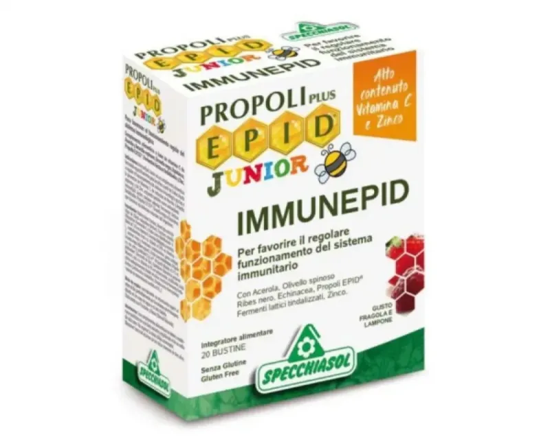 Immunepid Junior Propoliplus, 20 plicuri SPECCHIASOL — preț și oferte