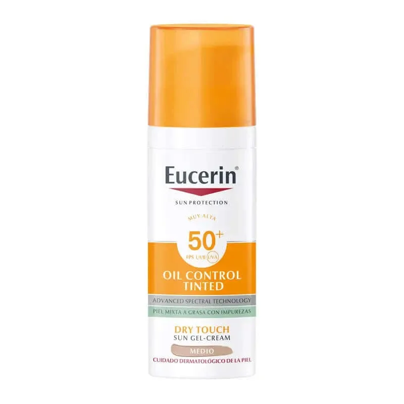 Eucerin Sun Protection Spf 50+ Oil Control Tinted 50ml — preț și oferte