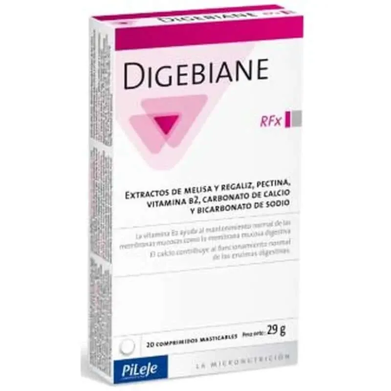 Pileje Digebiane RFx 20 comprimate masticabile — preț și oferte