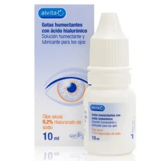 Alvita acid hialuronic picături hidratante 10ml — preț și oferte